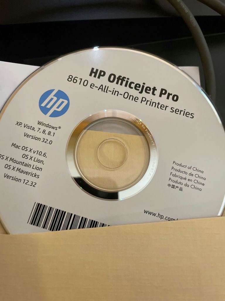 HP Officejet Pro 8610 All-in-One Printer with Box and Software Disc - image 4 of 8
