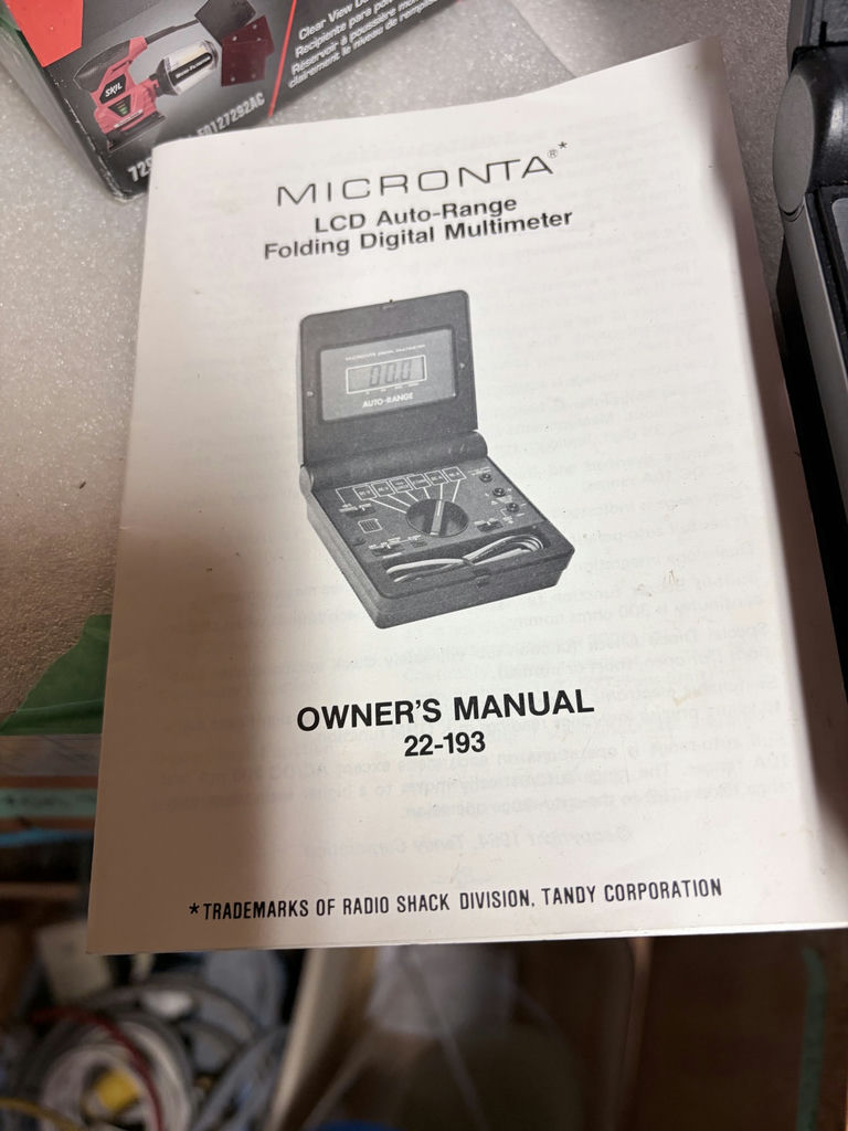 Skil Palm Sanders and Micronta Digital Multimeter - image 7 of 17