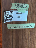 Wood Display Cabinet with Glass Sliding Doors - thumbnail 6 of 7