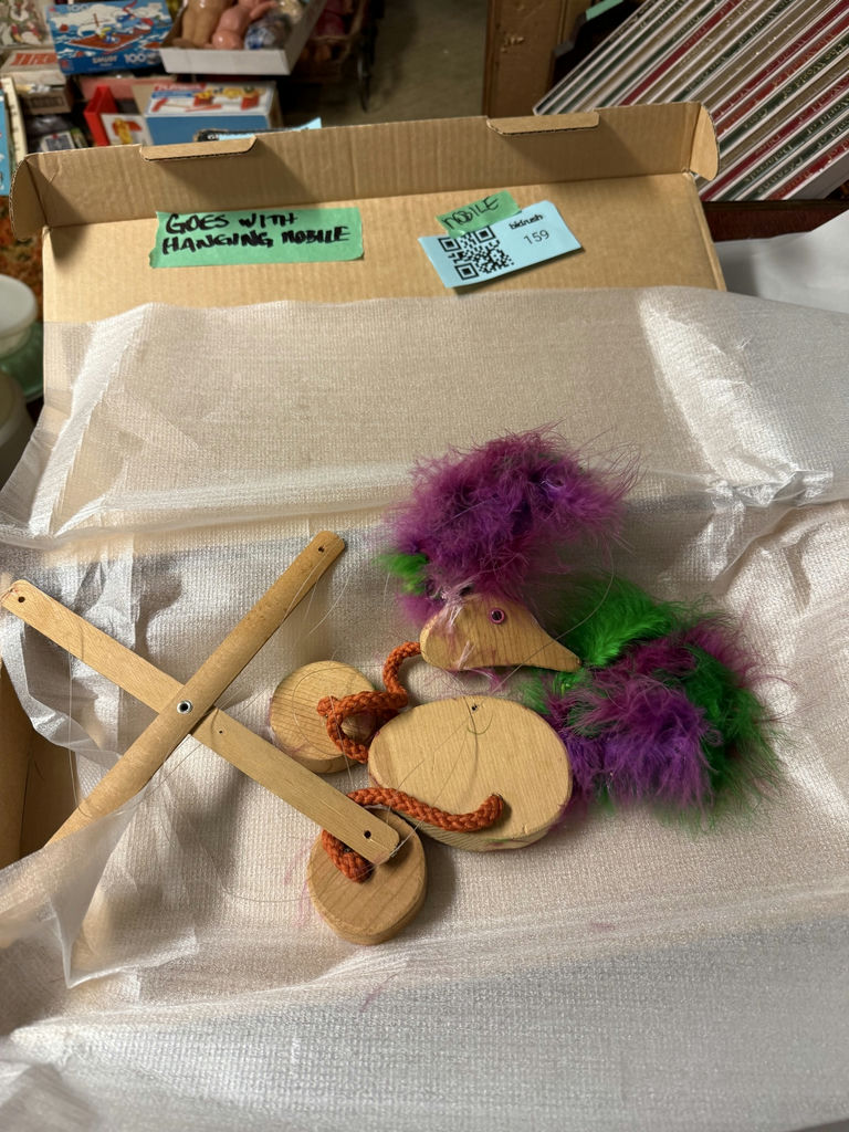 Wooden Marionette Puppets Mobile - image 3 of 8