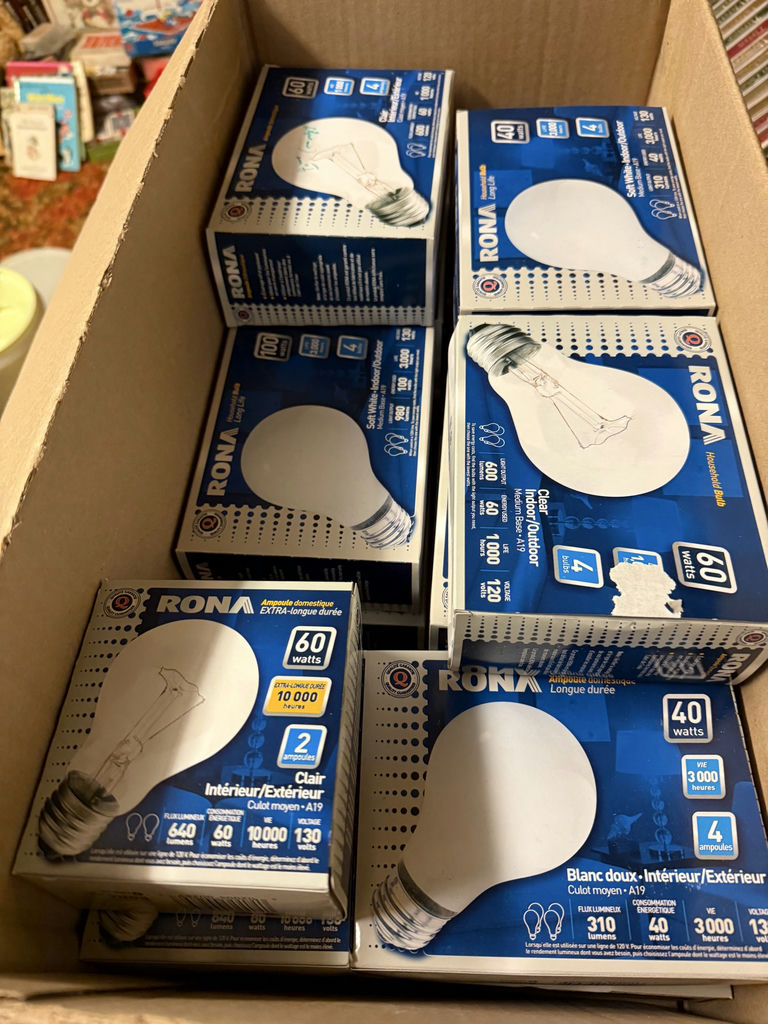 Assorted Household Light Bulbs - image 2 of 4