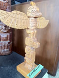 Carved Wooden Totem Poles - thumbnail 4 of 6