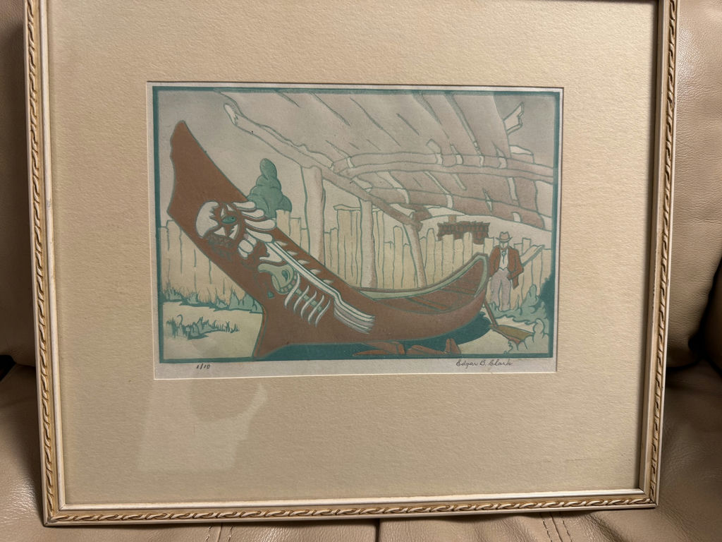 Framed Landscape Watercolor and Framed Print - image 9 of 16