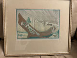 Framed Landscape Watercolor and Framed Print - thumbnail 9 of 16