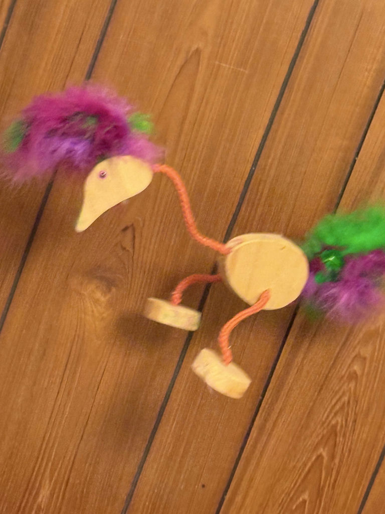 Wooden Marionette Puppets Mobile - image 6 of 8