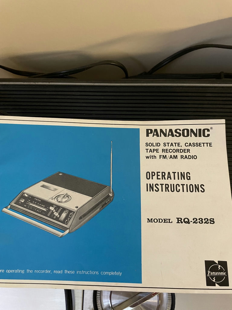 Panasonic FM/AM Radio Cassette Recorder and Assorted Electronics - image 3 of 12