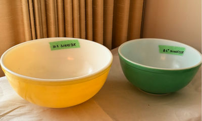 Vintage Pyrex Mixing Bowls - Image 1 of 10