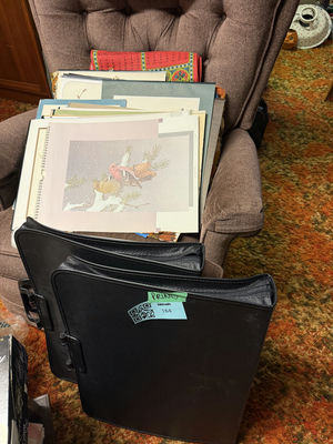 Collection of Wildlife and Bird Art Prints & art portfolio carry bags  - Image 1 of 11