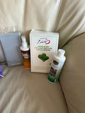 Beige White Leather Three-Seat Sofa - thumbnail 8 of 8