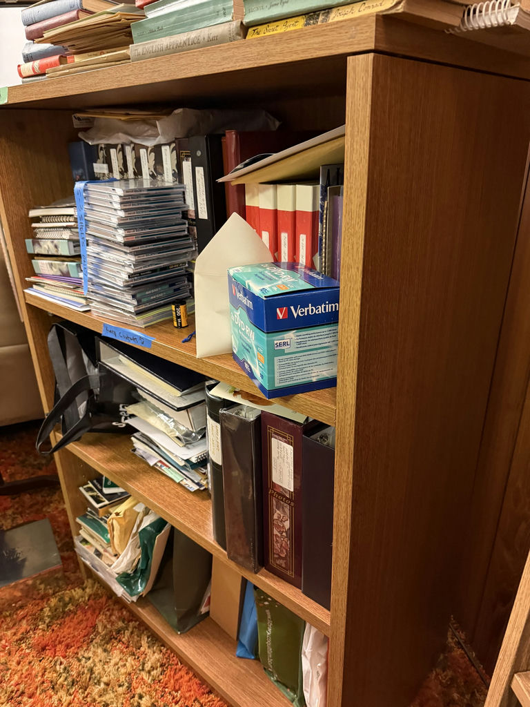 Wood Veneer Three-Shelf Bookcase - image 8 of 8