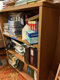 Wood Veneer Three-Shelf Bookcase - thumbnail 8 of 8
