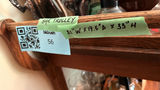 Wooden Rolling Utility Tea / Bar Cart - thumbnail 7 of 8