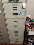 Commander Four-Drawer Vertical Filing Cabinet - thumbnail 2 of 4