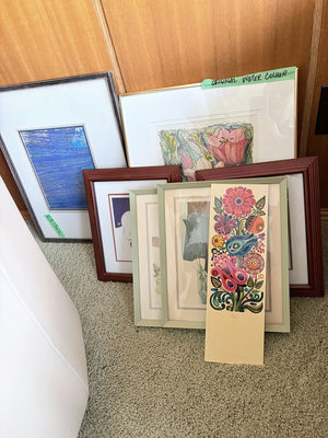 Collection of Framed Art Prints and Watercolor Artwork - Image 1 of 8
