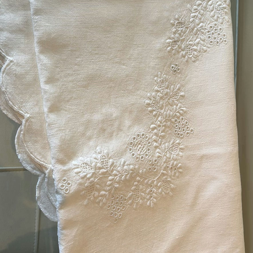 Embroidered Table Linens and Decorative Textile Set - image 18 of 20
