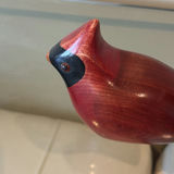 Jim Harkness Wooden Cardinal Bird Decoy - thumbnail 5 of 8