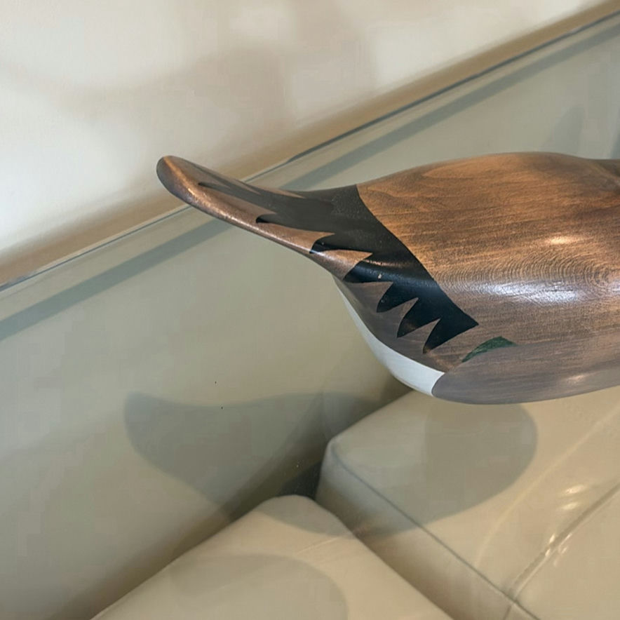 Jim Harkness 1989 Pintail Wooden Duck Decoy - image 8 of 11