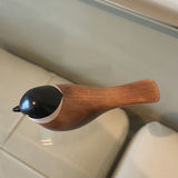 Jim Harkness Wooden Chickadee Bird Decoy - thumbnail 3 of 7