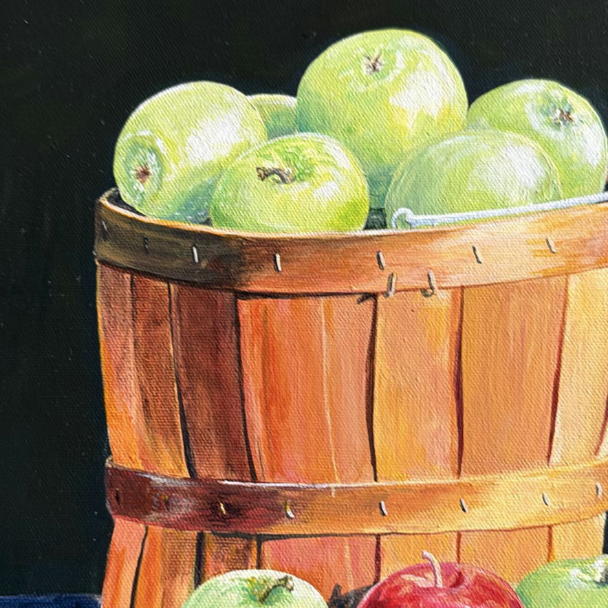 ORIGINAL ART by Judy Shield - One Red Apple - image 5 of 11