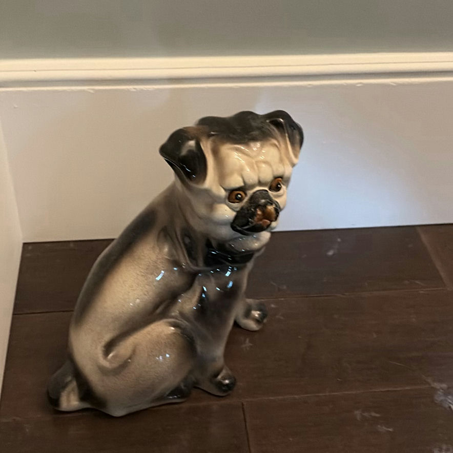 Ceramic Pug Dog Figurine - image 3 of 6