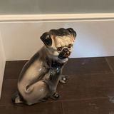 Ceramic Pug Dog Figurine - thumbnail 3 of 6