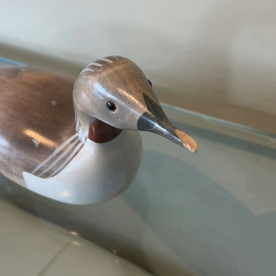 Jim Harkness Wooden Red Throated Loon Decoy - image 2 of 9
