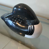 Jim Harkness Wooden Loon Bird Decoy - thumbnail 2 of 9