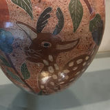 Hand-Painted Decorative Pottery Vase - thumbnail 6 of 11