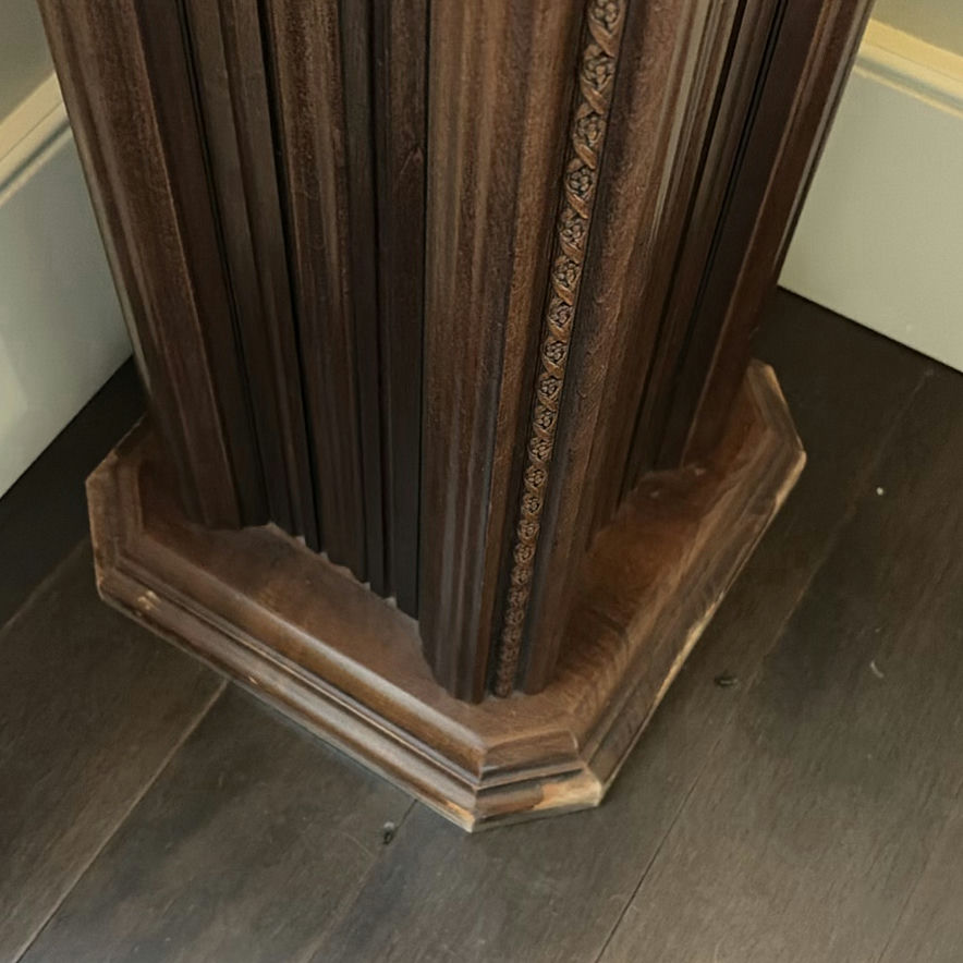 Wooden Pedestal Stand - image 3 of 7