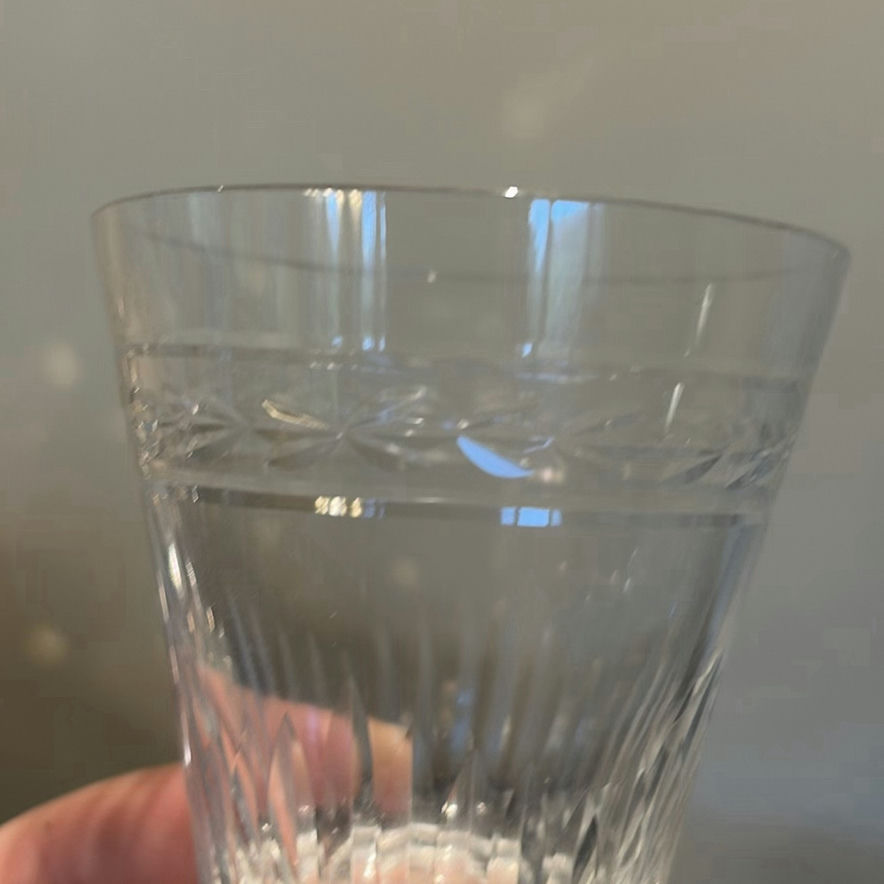Set of Cut Crystal Stemware Glasses - Vintage - image 4 of 12