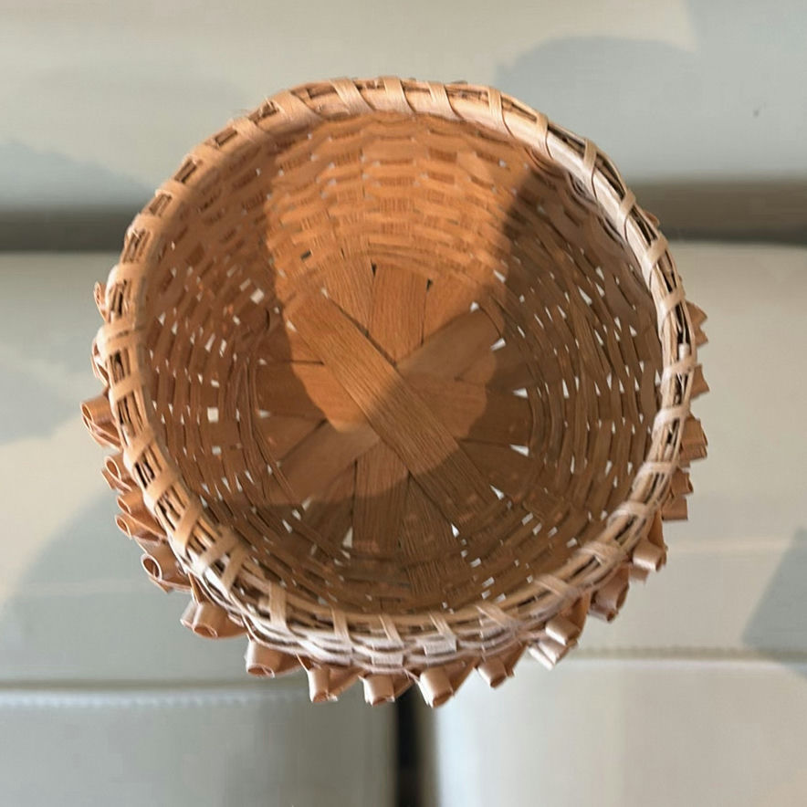 Indigenous Woven Lidded Basket - image 8 of 10