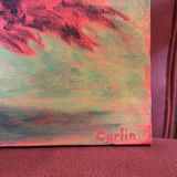 ORIGINALA ART by Roma Carlin - Little Red Tree - thumbnail 3 of 11