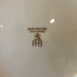 BIRKS Hand Painted French Porcelain Bowl, Plate, and Serving Spoon - thumbnail 4 of 10