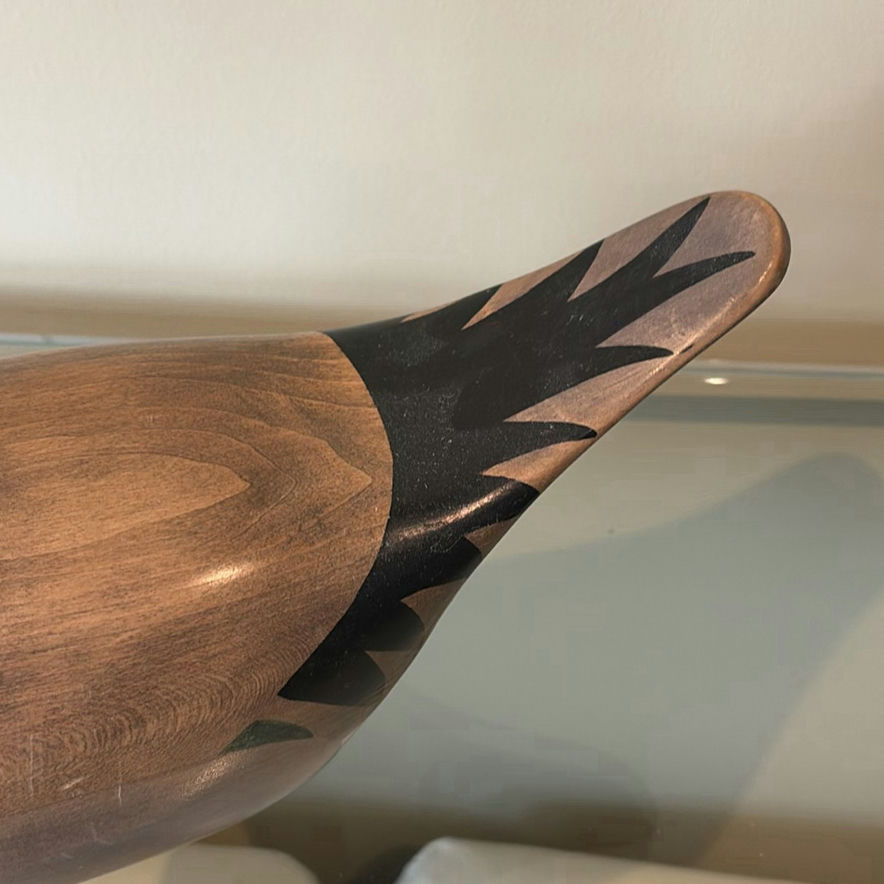 Jim Harkness 1989 Pintail Wooden Duck Decoy - image 5 of 11