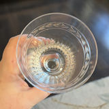 Set of Cut Crystal Stemware Glasses - Vintage - thumbnail 11 of 12