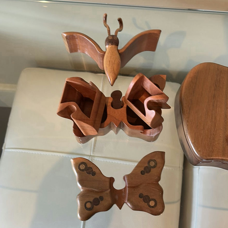 Wooden Puzzle Boxes and Containers - image 2 of 14