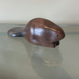 Jim Harkness Wooden Beaver Decoy - thumbnail 1 of 8