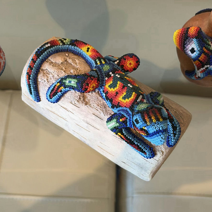 Huichol Beadwork from Mexico - three pieces - image 11 of 19