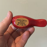Jim Harkness Handcrafted Red Cardinal Bird Decoy - thumbnail 4 of 5