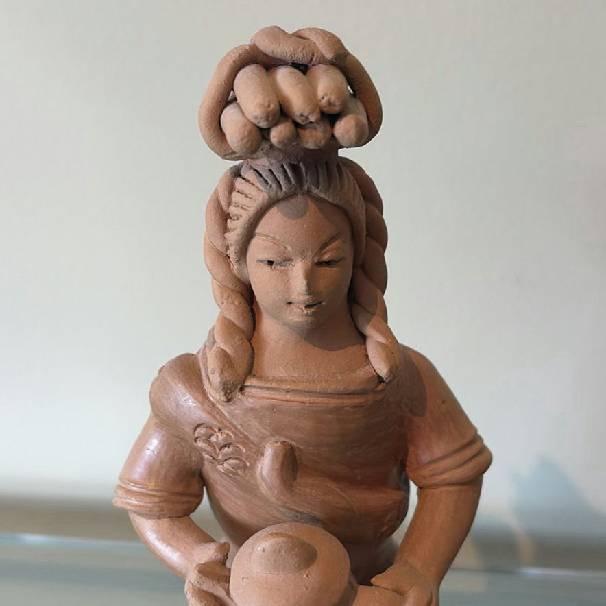 Two Handcrafted Figurines - Mexican Folk Art - image 2 of 15