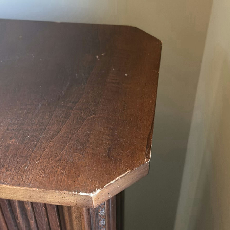 Wooden Pedestal Stand - image 5 of 9