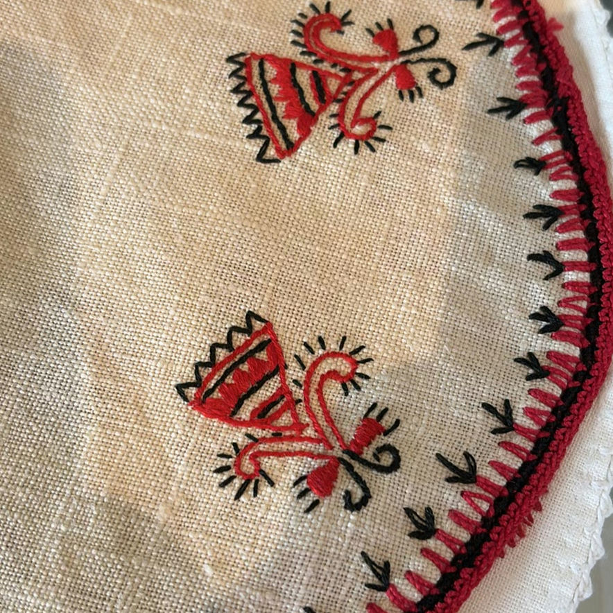Embroidered Table Linens and Decorative Textile Set - image 9 of 20