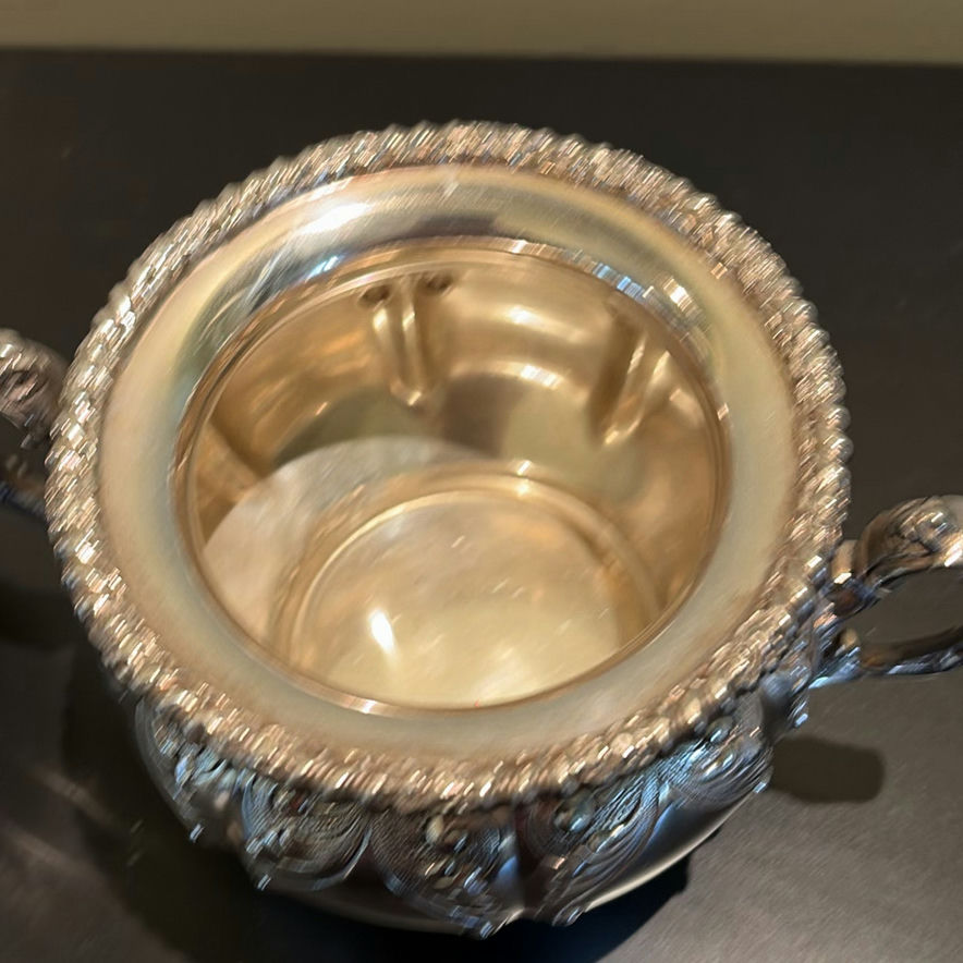 Silver Plate Tea and Coffee Serving Set with Tray - image 15 of 31