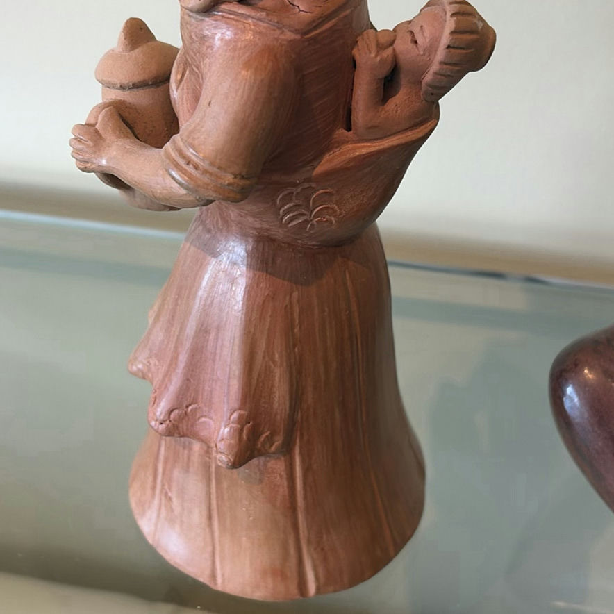 Two Handcrafted Figurines - Mexican Folk Art - image 6 of 15