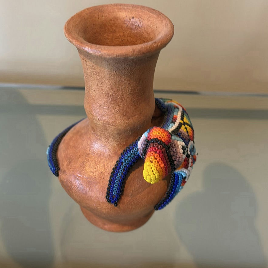 Huichol Beadwork from Mexico - three pieces - image 14 of 19