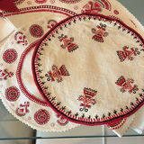 Embroidered Table Linens and Decorative Textile Set - thumbnail 8 of 20