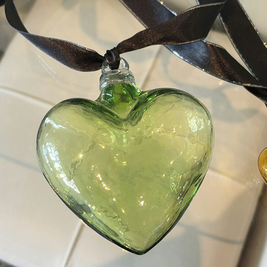 Decorative Blown Glass & Art Glass Vases and Heart Ornaments - image 3 of 20