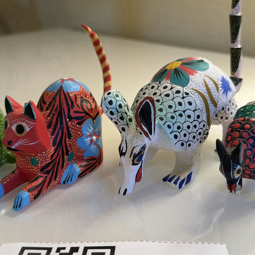 Hand-Painted Wooden Animal Figurines - image 3 of 11