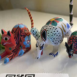 Hand-Painted Wooden Animal Figurines - thumbnail 3 of 11