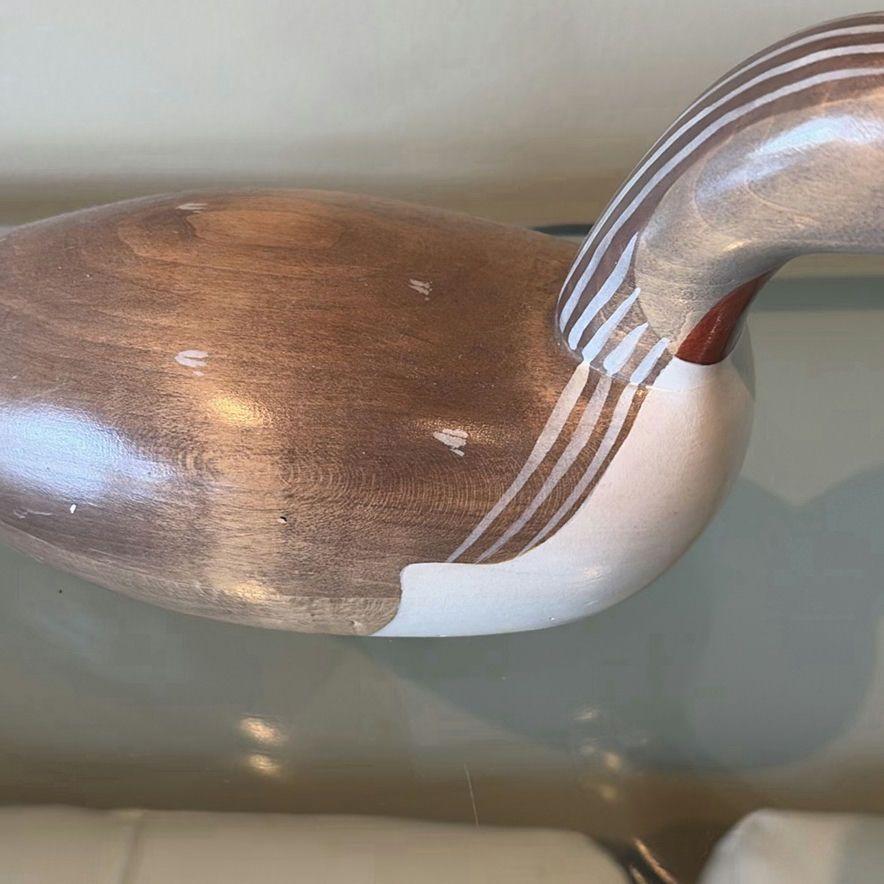 Jim Harkness Wooden Red Throated Loon Decoy - image 4 of 9
